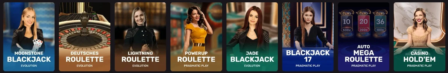 Hollywin Casino Live casino